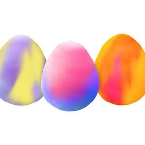 Needoh Color Changing Eggs - Colorful Squishy Toys